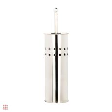 VETTA Ёрш для туалета напольный, хром, нерж.сталь 9,5x38 см