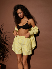 10200420123 Шорты жен. Scudder_shorts лайм CONCEPT CLUB Women