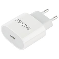 Сетевое зарядное устройство Energy ET-35, USB Type-C, 18 Ватт, цвет - белый