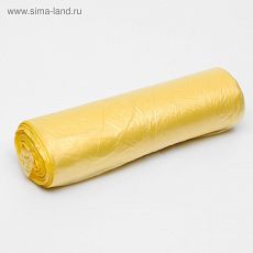 5100808 Набор пакетов фасовочных 24 х 37 см, 8 мкм, жёлтый 500 шт