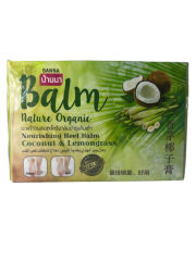 [BANNA] НАБОР Бальзам для стоп питающий КОКОС И ЛЕМОНГРАСС Nature Organic, 6 шт*25 гр