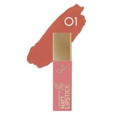 L-480 01 Стойкая жид. мат. помада Long Lasting 8H, тон Sweet peach FFLEUR