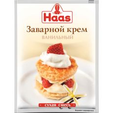 ЦЕНА ЗА 3 ШТ! Крем заварной ванильный, 100 г Haas 9899311