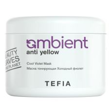 TEFIA Ambient Маска тонирующая для волос Холодный фиолет / Anti Yellow Cool Violet Mask, 500 мл
