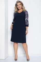 497397 LT Collection Платье синий