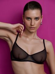 LMi_T_NEON_1112-01SS Бюстгальтер с Мягкой чашкой Minimi Бюстгальтер Nero (Черный)