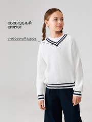 20240310043 Джемпер детский для девочек Barbara молочный ACOOLA Kids