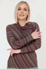 330337 RISE Джемпер Коричневый, бежевый