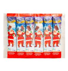 Шоколадные леденцы Санта Клаус ONLY 90 гр