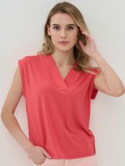 Фуфайка (футболка) женская 5231-3730 т.коралл VAY