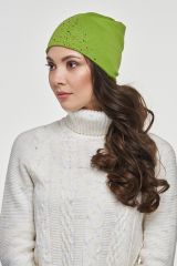 Шапка женская 8350 горох VAY