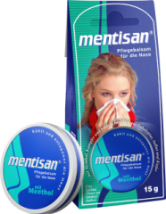 Mentisan Pflegebalsam für die Nase mit Menthol, 15 g