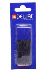 Dewal Шпильки для волос волна SLT45V-1/60, 45 мм, чёрный, 60 шт
