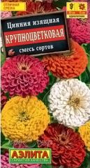 Цинния Крупноцветковая СМЕСЬ Аэлита