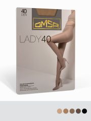 LADY 40 Omsa Колготки Nero (Черный);Fumo (Серый);Lola (Коричневый);Daino (Бежевый);Caramello (Бежевый)
