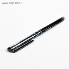ЦЕНА ЗА 12 ШТ! 2679777 Ручка гелевая со стираемыми чернилами 0,5 мм, стержень чёрный корпус тонированный