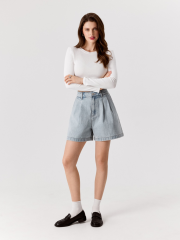 10200550015 Шорты джинсовые жен. Kalpana_shorts голубой CONCEPT CLUB Women