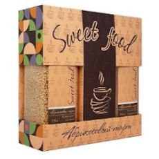 SweetFood АБРИКОСОВЫЙ ТАРТ жемчужины д/ванны220g+гельд/д290ml ФЕСТИВА