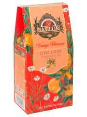Чай черный Basilur Винтажные цветы «Цитрусовое наслаждение», 100 г