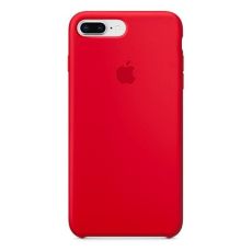 Силиконовый чехол для iPhone 7 Plus / 8 Plus ярко-красный (Red)