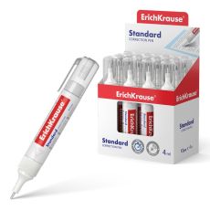 Ручка-корректор 4 мл, ErichKrause Standard, с металлическим наконечником 9262265