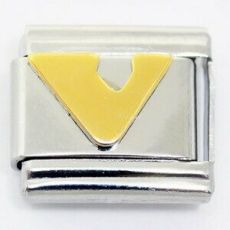 Звено для наборных браслетов (Буква V)