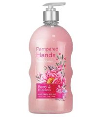 027128 ROMAX. Крем-мыло для рук Pampered Hands «Пион и гибискус», 650г