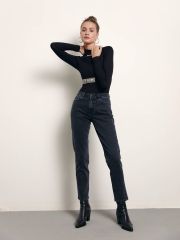 CON-376 Conte elegant Джинсы washed black