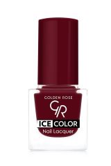 Лак для ногтей GR Ice Color (0-191) - 128 Коричнево-красный (128)