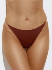 3. OmD 2411B Invisible Tanga (лазерная обработка края), PA Omsa Трусы Terracotta (Оранжевый)