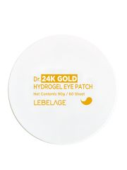 Lebelage Гидрогелевые патчи для глаз с экстрактом золота / Dr.24K Gold Hydrogel Eye Patch, 60 шт