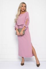 507779 LT Collection Платье пудровый