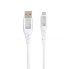 5866333 Кабель Smartbuy iK-12ERG, micro USB - USB, 2 А, 1 м, белый