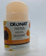 2093 Дезодорант-кристалл с соком папайи отбеливающий вывинчивающийся Deonat Alfayiz 