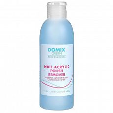 020829 Domix. Средство для снятия всех видов лака с ацетоном, 200 мл Nail Polish Remover with Acetone