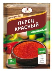 Приправа Перец красный молотый ЭВ NATUREL , 10 г