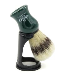 Помазок для бритья Omega 80265 Pure bristle shaving brush. Натуральная щетина, имитация барсука. (ручка Multicolor) (+подставка для хранения) (Италия)