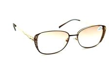 Готовые очки f- brown/gold тонировка