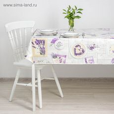 5541026 Скатерть на тканой основе с бейкой «Гармония», 135×110 см