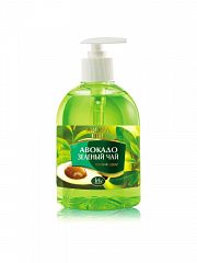 014878 Iris Cosmetic Aroma Line. Мыло жидкое «Авокадо и Зеленый чай», 500 мл