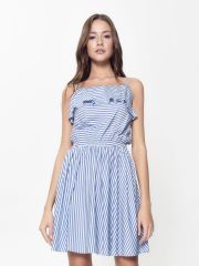 LPL 911 Conte elegant Платье white-blue