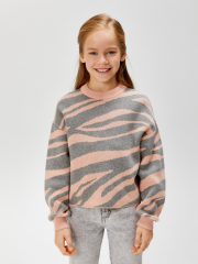 20230310007 Джемпер детский для девочек Daisy цветной ACOOLA Kids