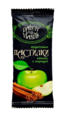 Dainty&Vians Пастила батончик яблоко/корица 40г