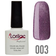 Гель лак Lorilac Professional Disco (светоотражающий) № 3 10 ml