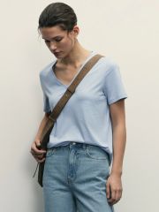 514631 ZARINA Футболка голубой
