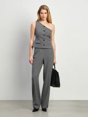 Брюки широкого кроя, D394/reese