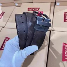 Мужской ремень Levis, натуральная кожа