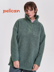 DFNS6930/1 Толстовка женская Хаки(47) Pelican