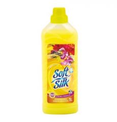Romax. Ополаскиватель-антистатик для белья SOFT SILK PREMIUM, Spring freesia 1 л