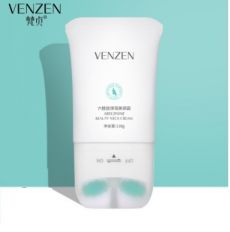 Пептидный крем для шеи VENZEN areginine beauty neck cream с роликами, 110 ml
